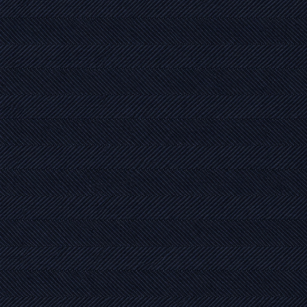 Dark Navy Herringbone - 100% Wool - 485g