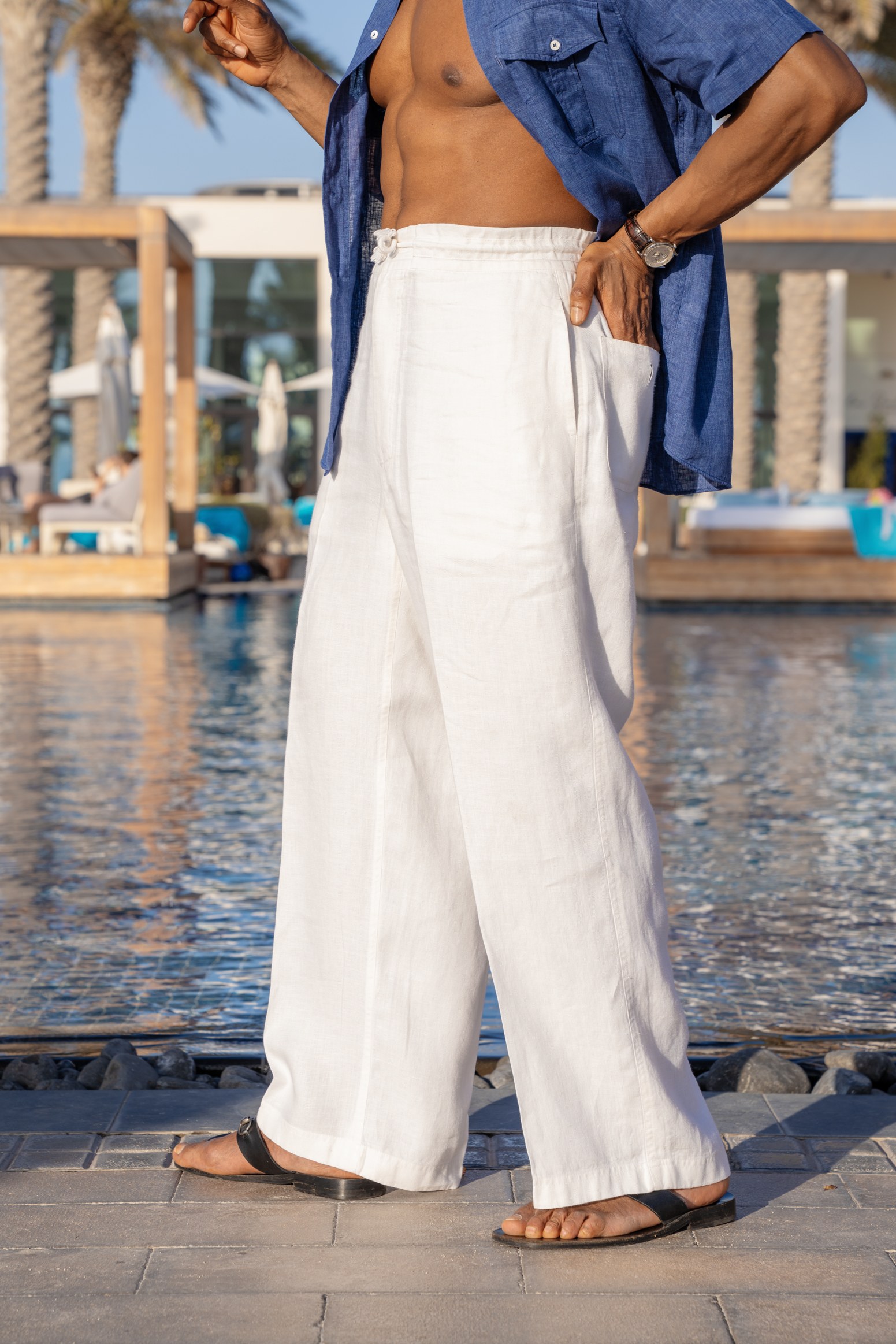 Draw String Trousers 11