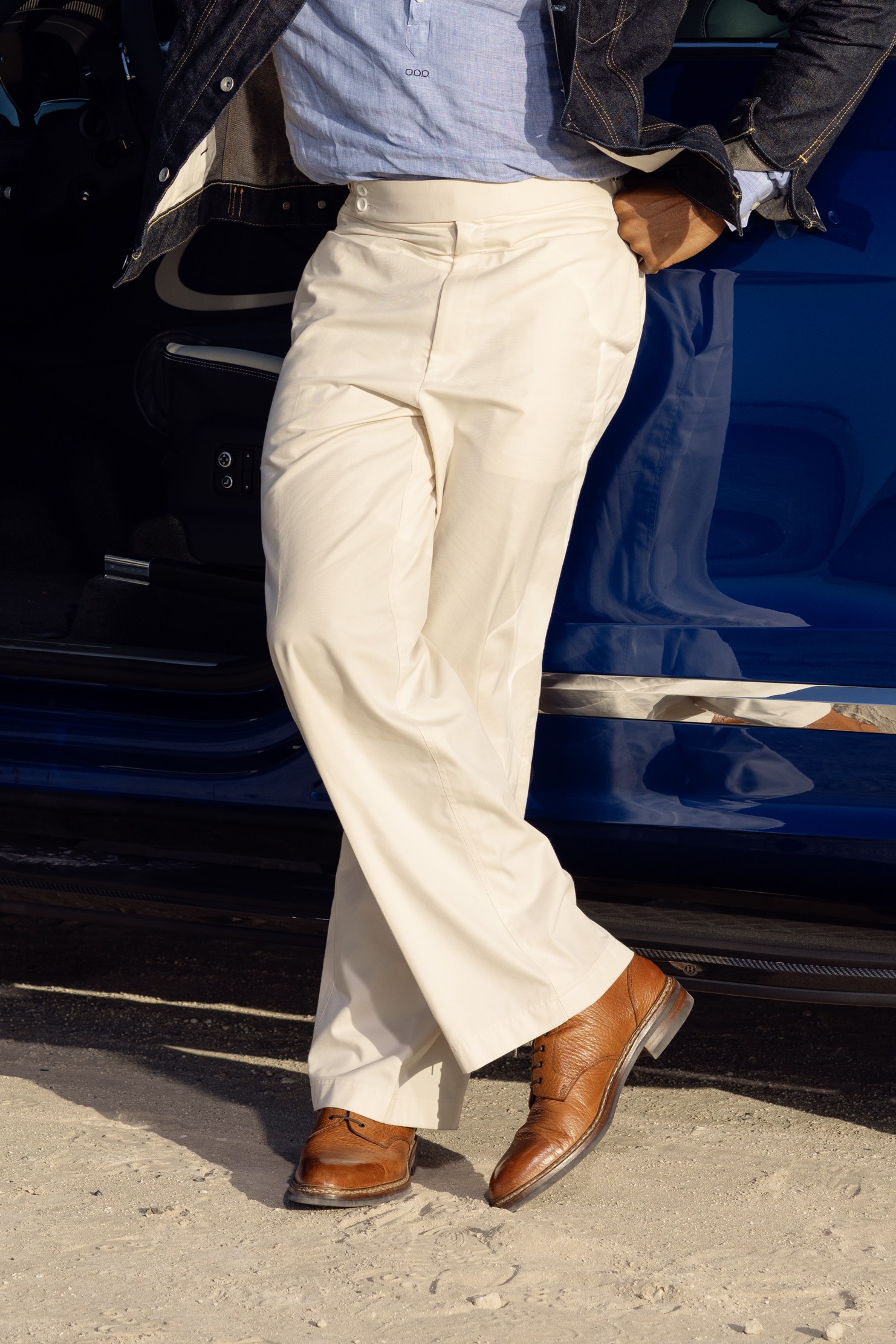 Flat Front Chinos 12