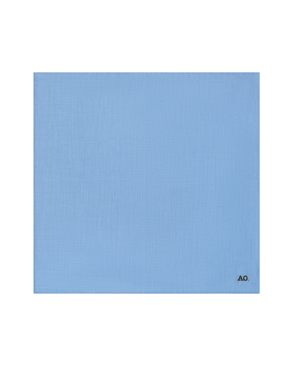 AskOkey Linen Pocket Square in Sky Blue