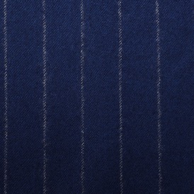 Bright Navy Chalkstripe- 100% Pure Lumbs Golden Bale - 320g
