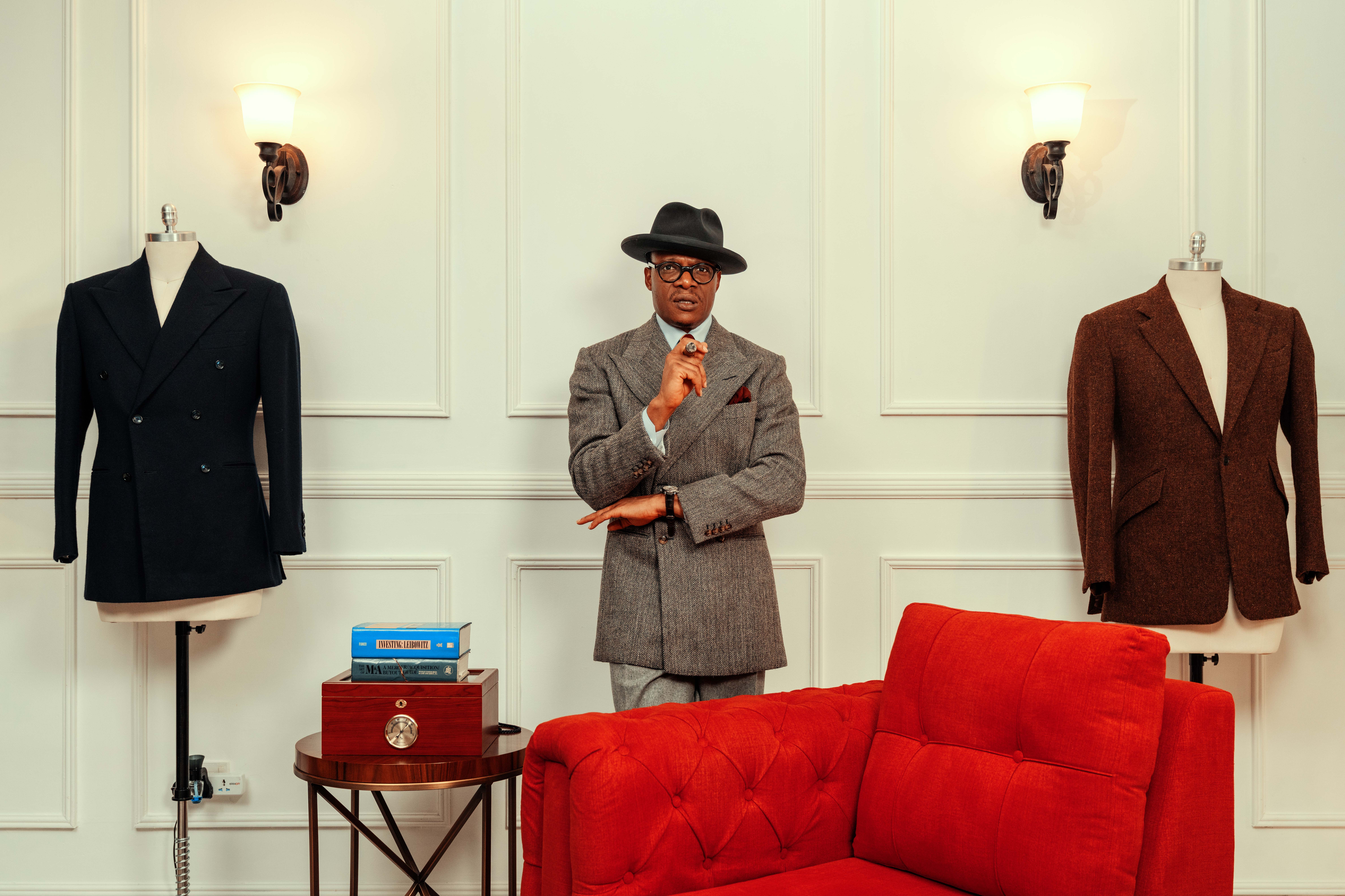 ジャケット・アウター Acka check double breasted jacket Double Breasted Jacket | Askokey