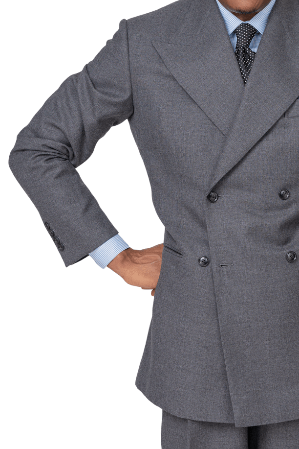 Double Breasted Office Suit Askokey