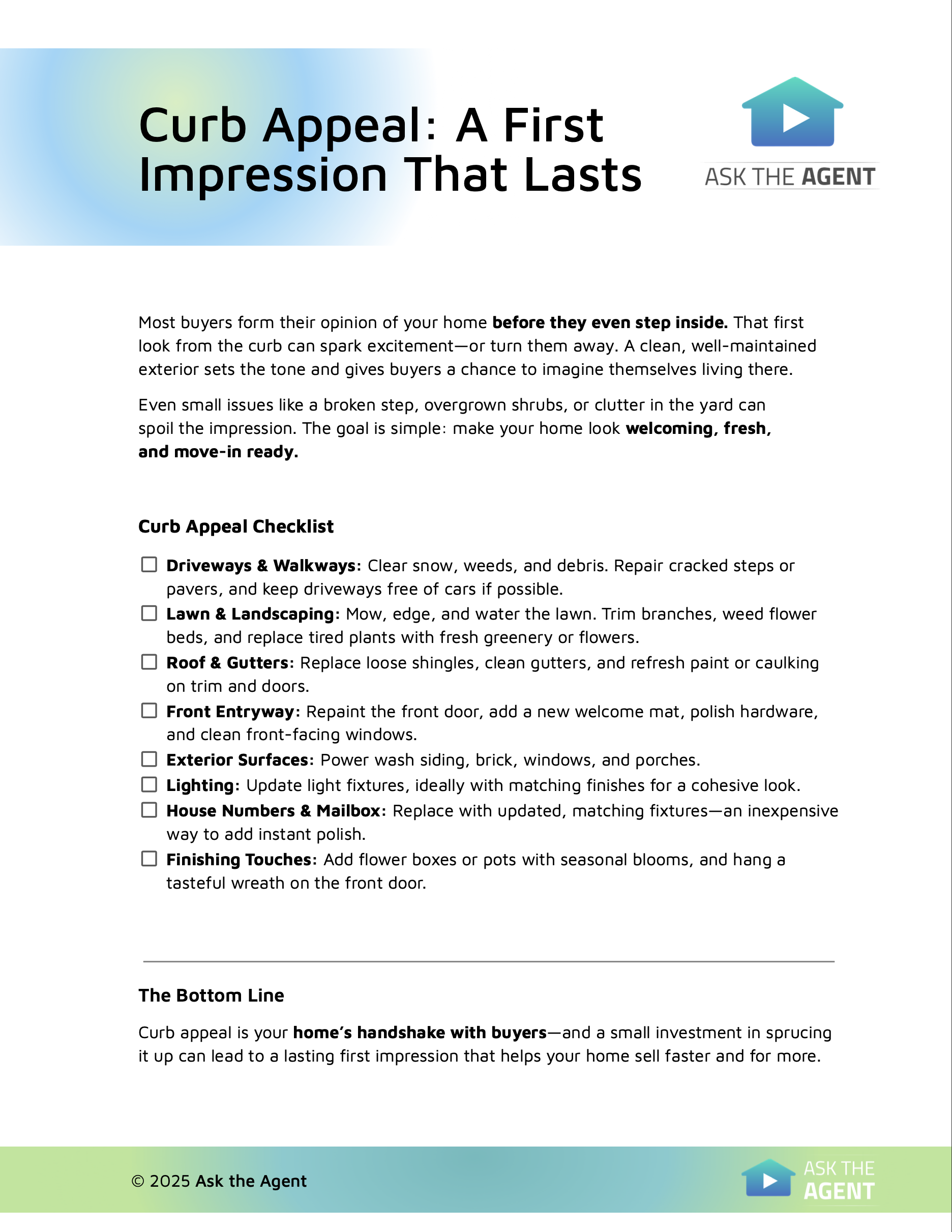 Curb Appeal  A First Impression That Lasts PDF