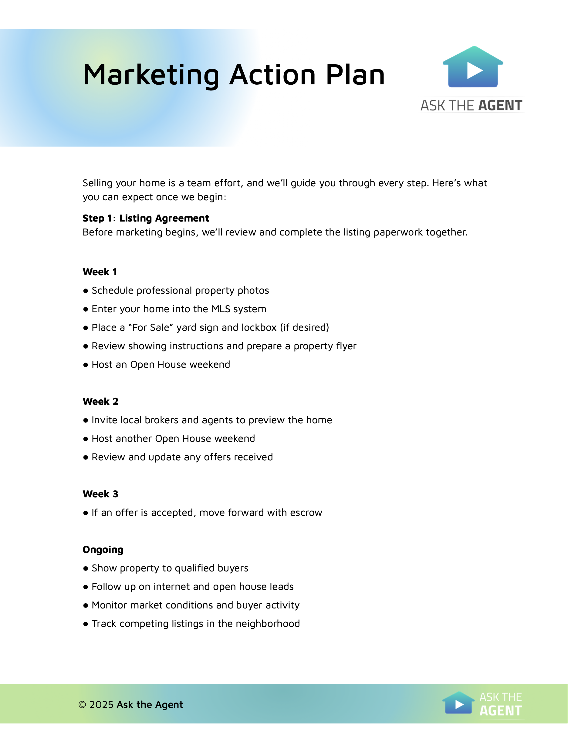 Marketing Action Plan PDF