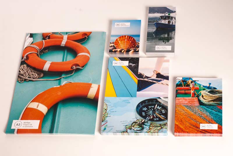 Leaflet and flyer printing