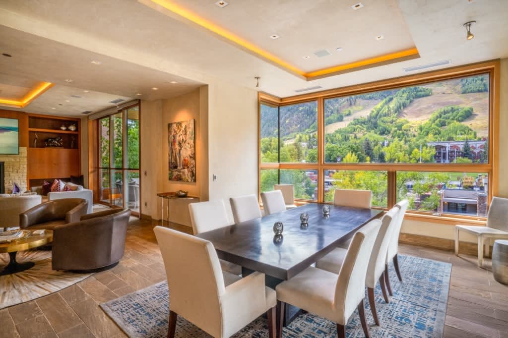 The Motherlode Penthouse Dining Area: Summer