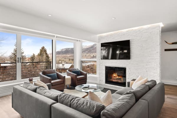 Luxury Durant Condo Living Room located in Aspen, Colorado