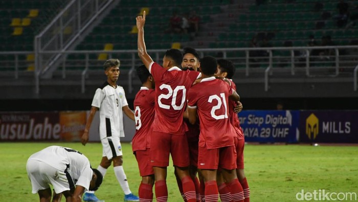 Info Main Bola Brace Hokky Bawa Timnas Indonesia U-20 Ungguli Timor Leste