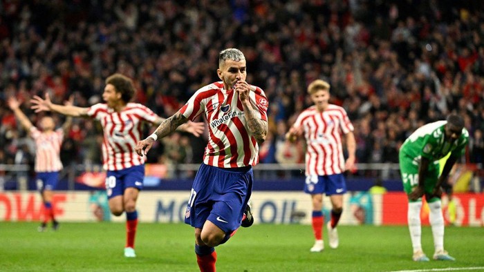 Info Main Bola Atletico Madrid Vs Real Betis: Correa Menangkan Los Colchoneros