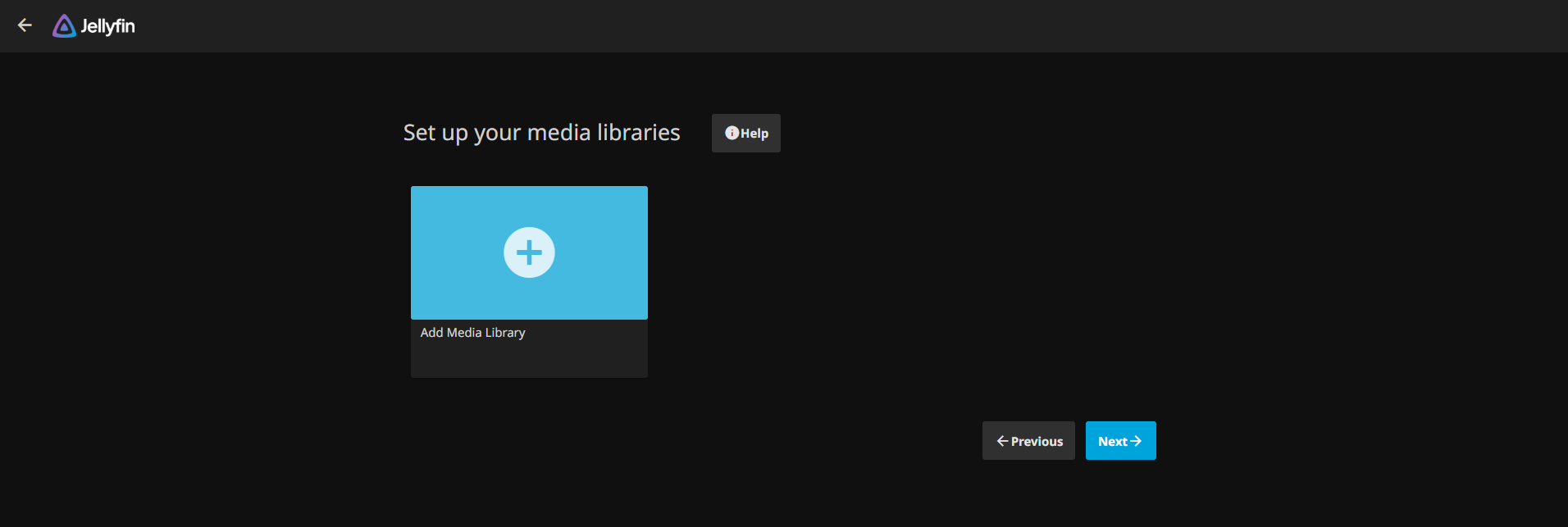 Jellyfin dashboard screenshot