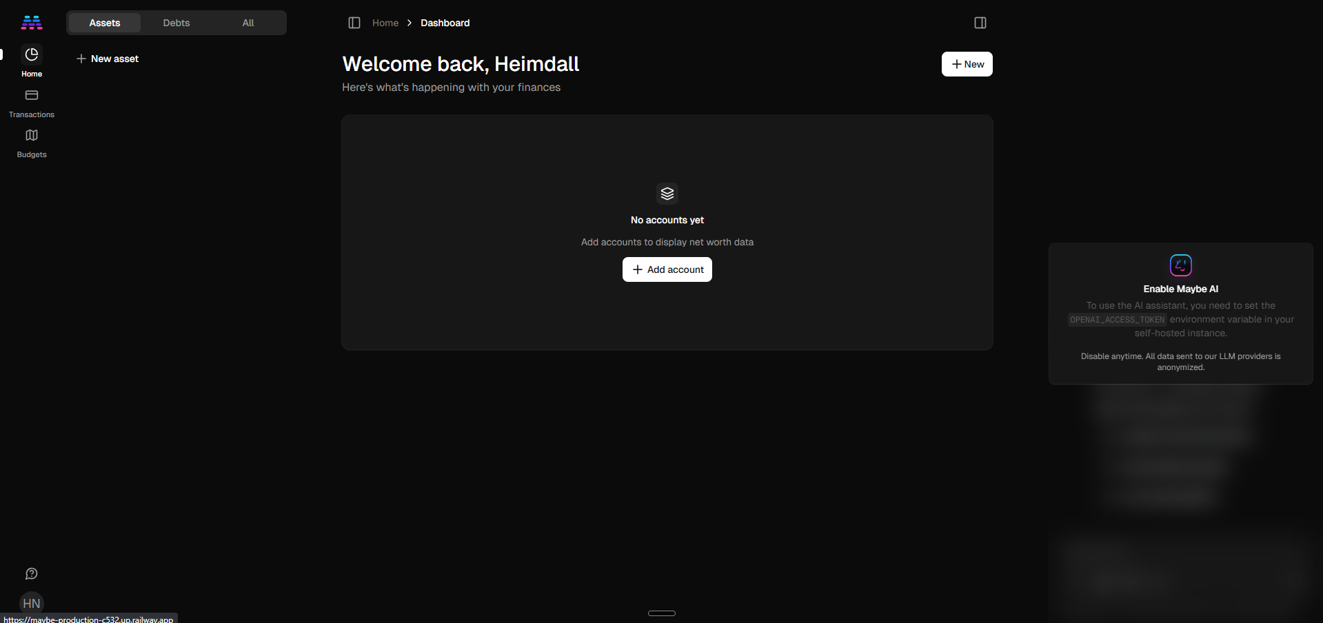 Maybe dashboard screenshot