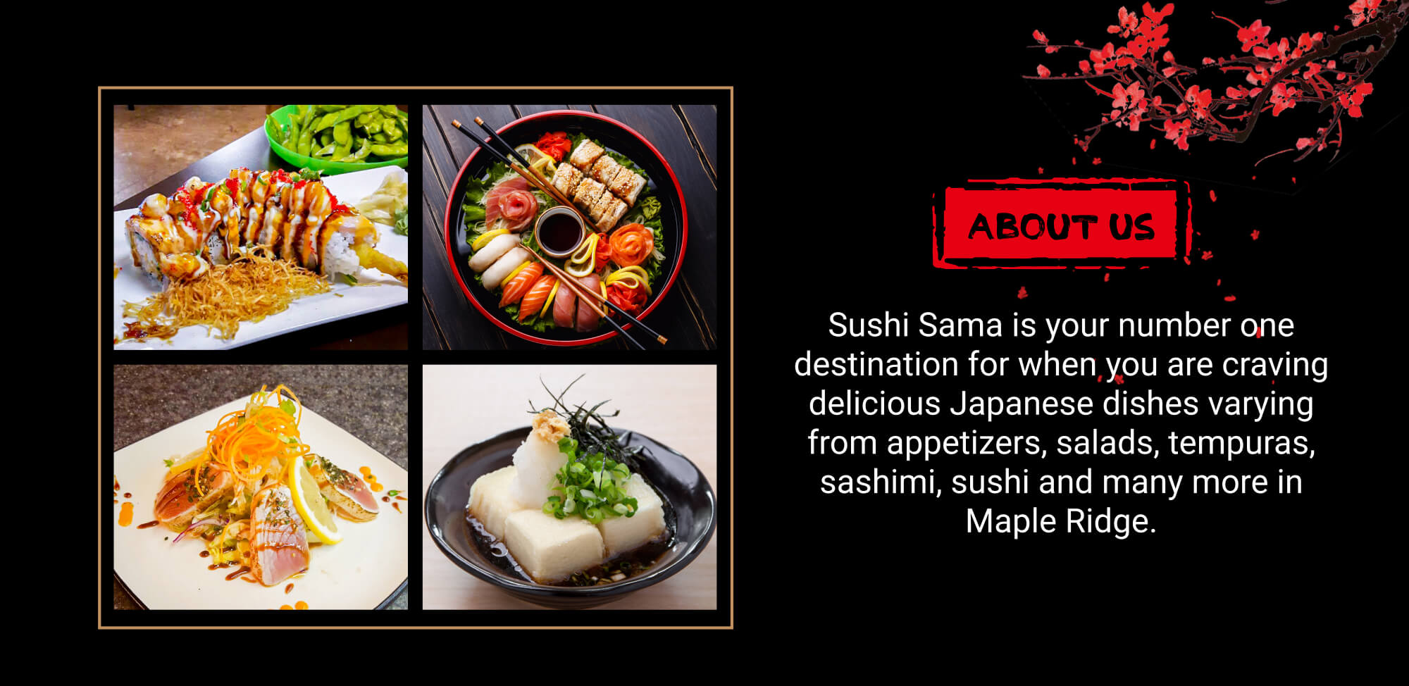 Sushi Sama Japanese Restaurant in Maple Ridge Order Online