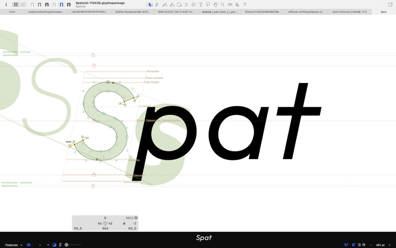 Spatzial Typeface — case study hero