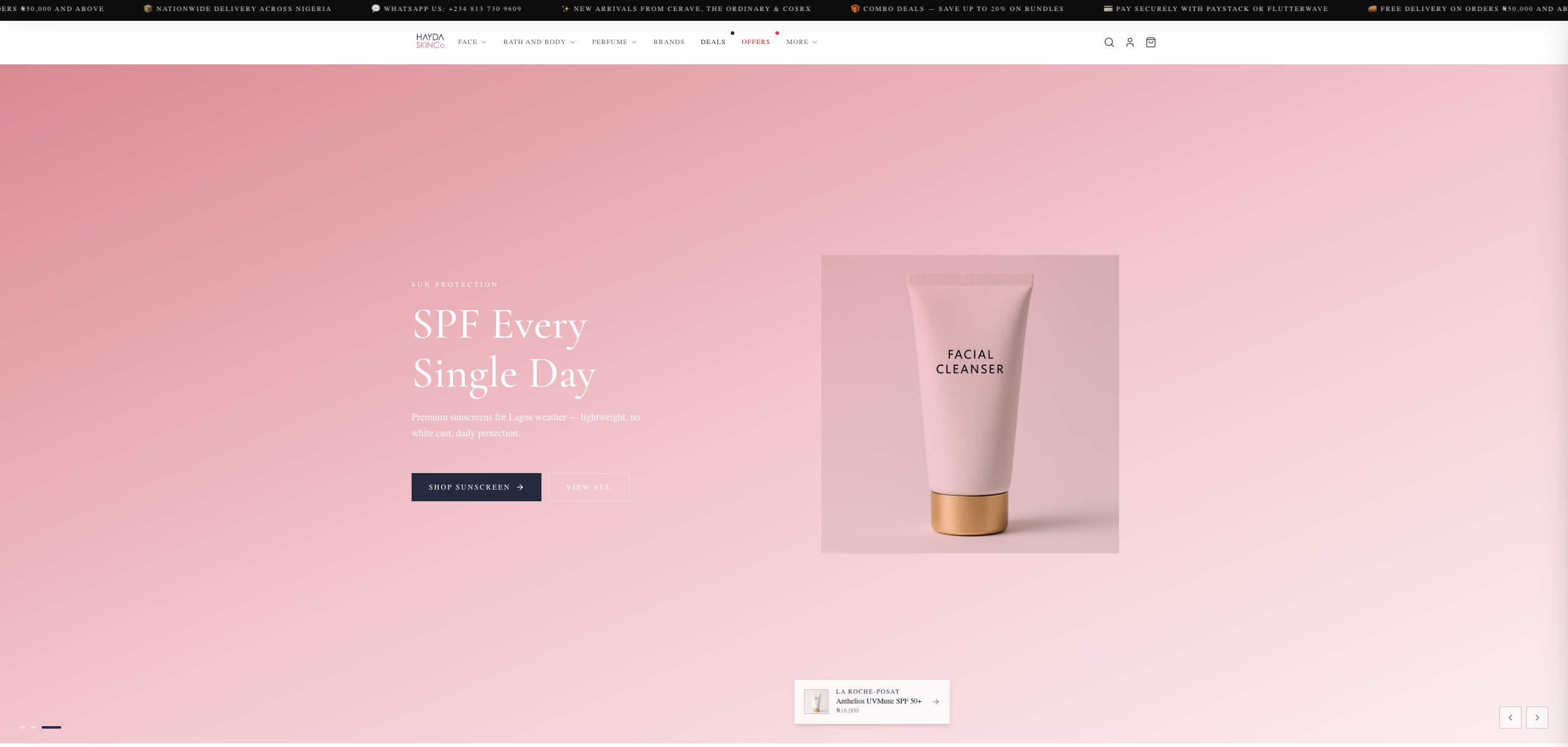 HaydaSkinco interface