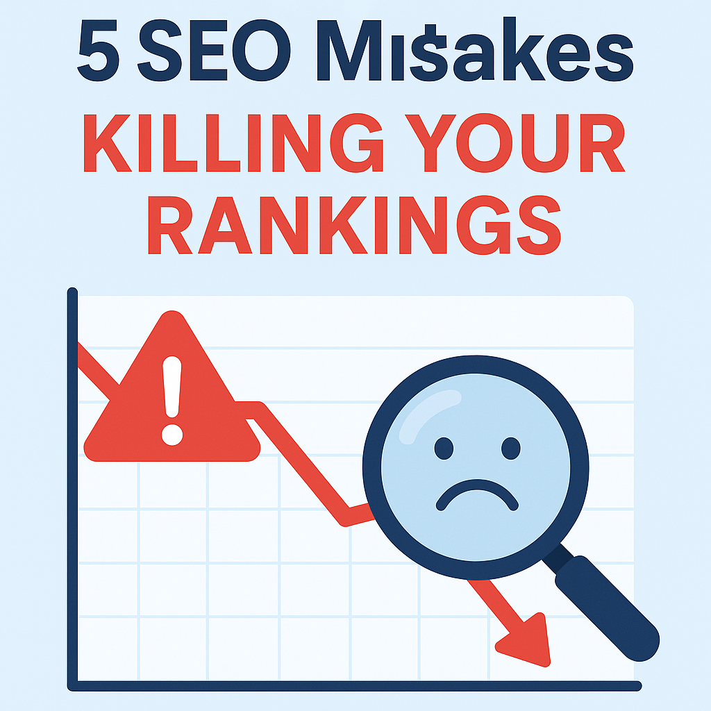 5 Common SEO Mistakes That Are Killing Your Rankings (and How to Fix Them)