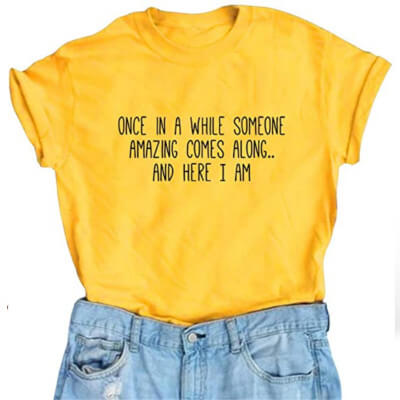 Funny t-shirt for women