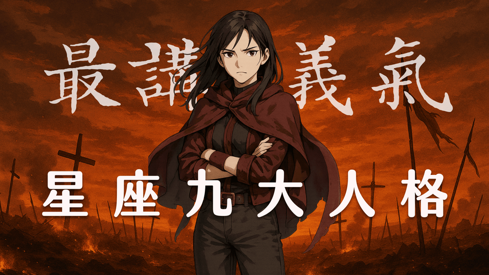 星座九大人格「最講義氣」排行榜