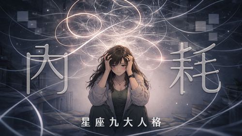 星座九大人格的內耗排行榜｜誰最容易內耗？