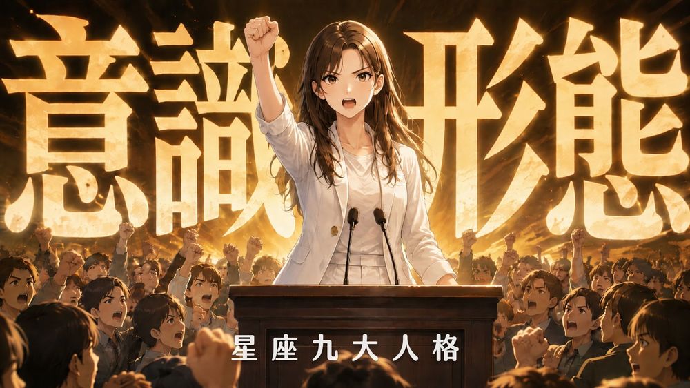 星座九大人格的意識形態排行榜|誰的立場最鮮明?