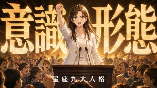 星座九大人格的意識形態排行榜｜誰的立場最鮮明？