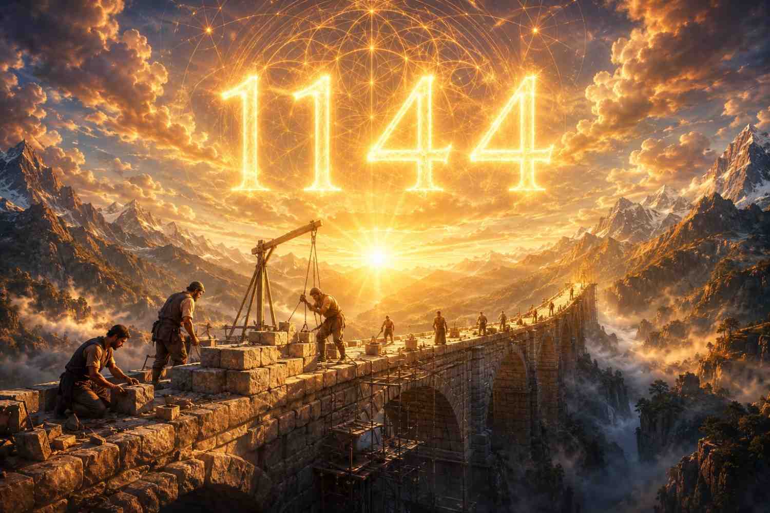 Angel Number 1144: The Number of Unseen Foundations