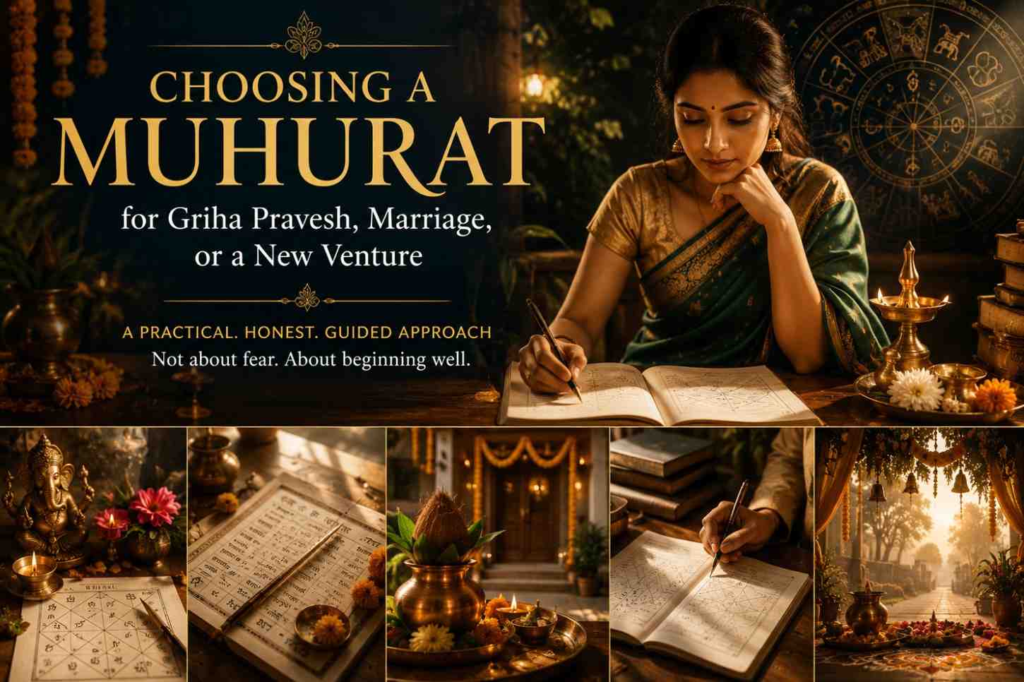 Choosing a Muhurat (Auspicious Time) for Griha Pravesh, Marriage, or a New Venture: A Practical, Honest Guide