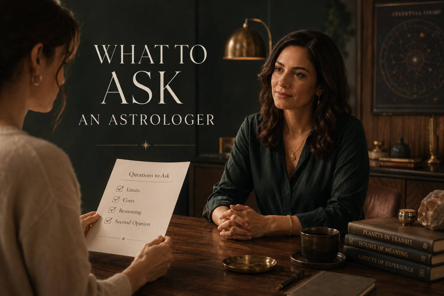 What to Ask an Astrologer: The Specific Questions That Reveal Whether They Are Genuine