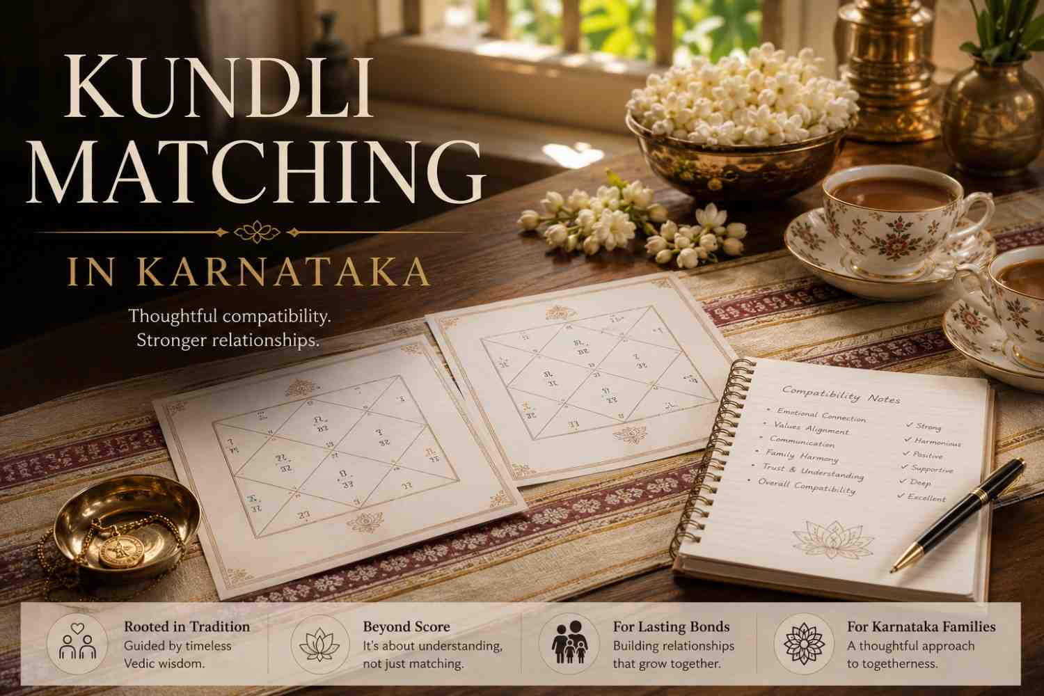 Kundli Matching for Marriage in Karnataka: A Practical, Honest Guide to Guna Milan and What It Really Means