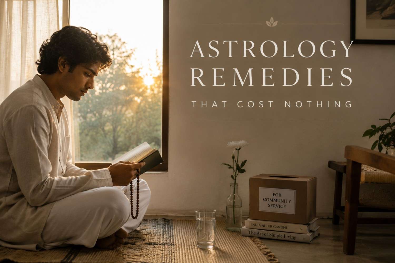 Astrology Remedies That Cost Nothing: The Honest List Nobody Selling Remedies Will Give You