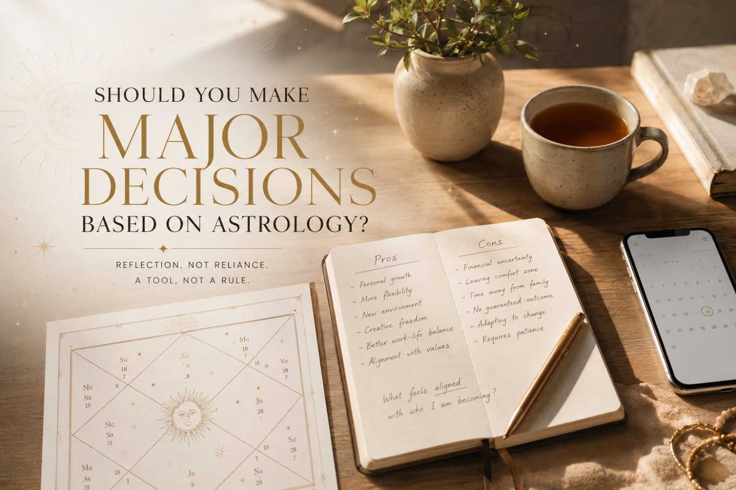 Should I Make a Major Decision Based on Astrology? An Honest Guide to Where It Belongs