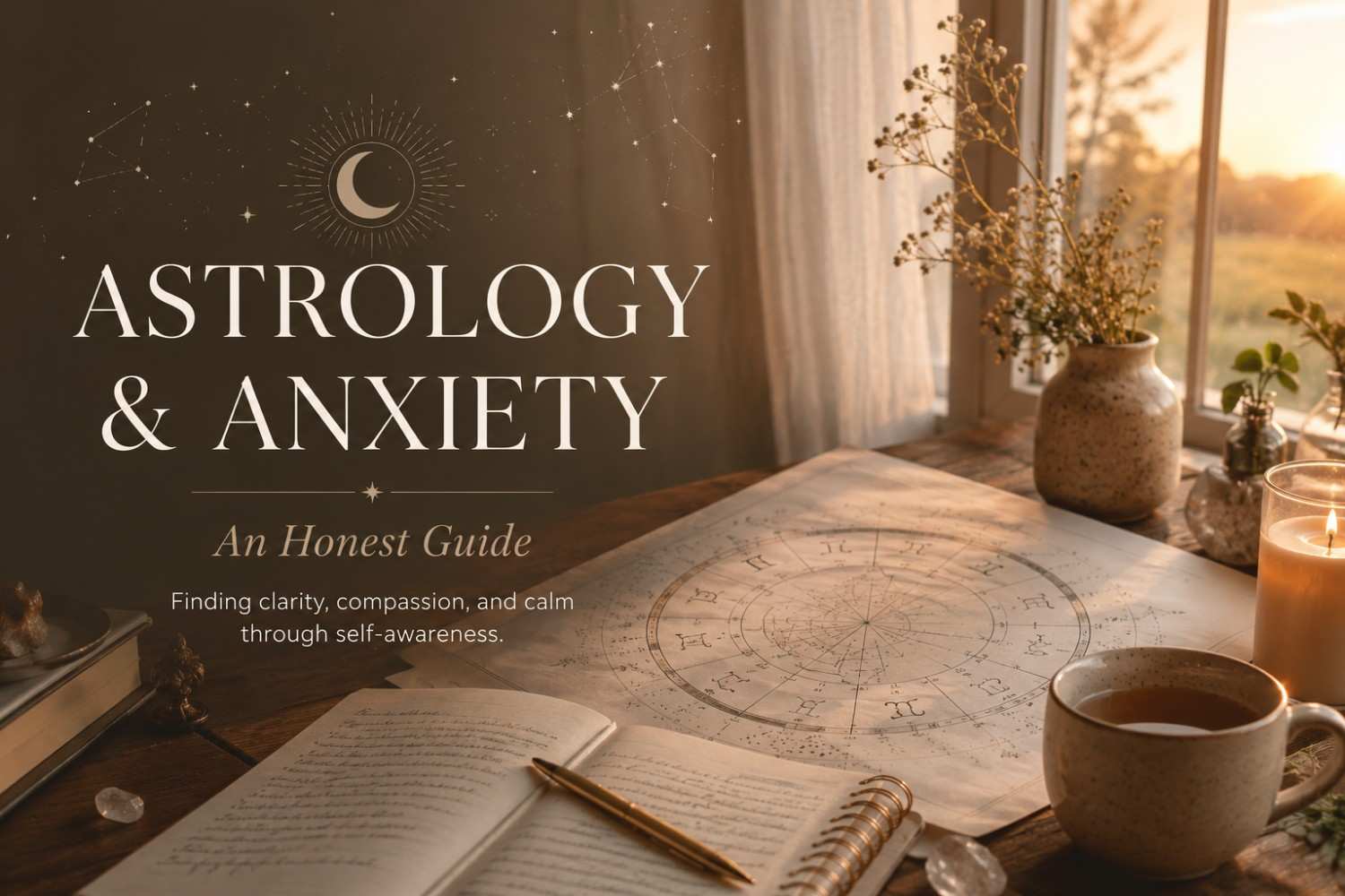 Astrology and Anxiety: An Honest Guide to When It Helps, When It Harms, and What Actually Helps
