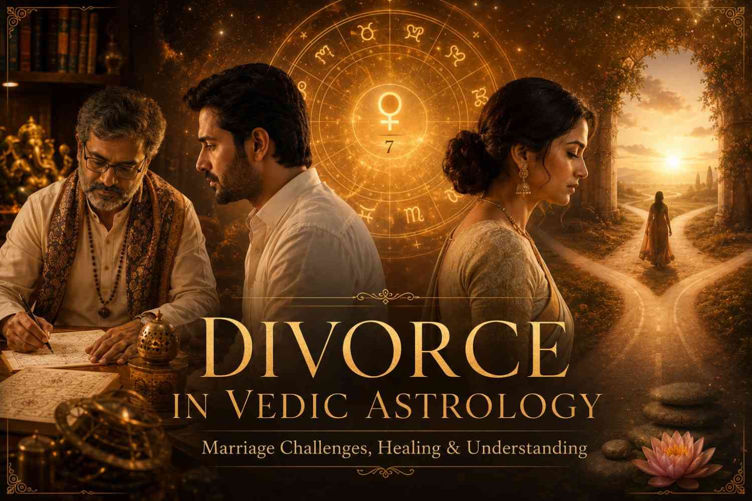 Divorce and Separation in Vedic Astrology: What the Chart Can and Cannot Tell You