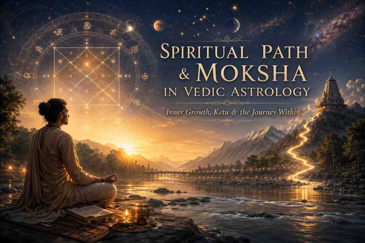 Spiritual Path and Moksha in Vedic Astrology: The Chart's Dimension of Inner Life and How to Read It Honestly