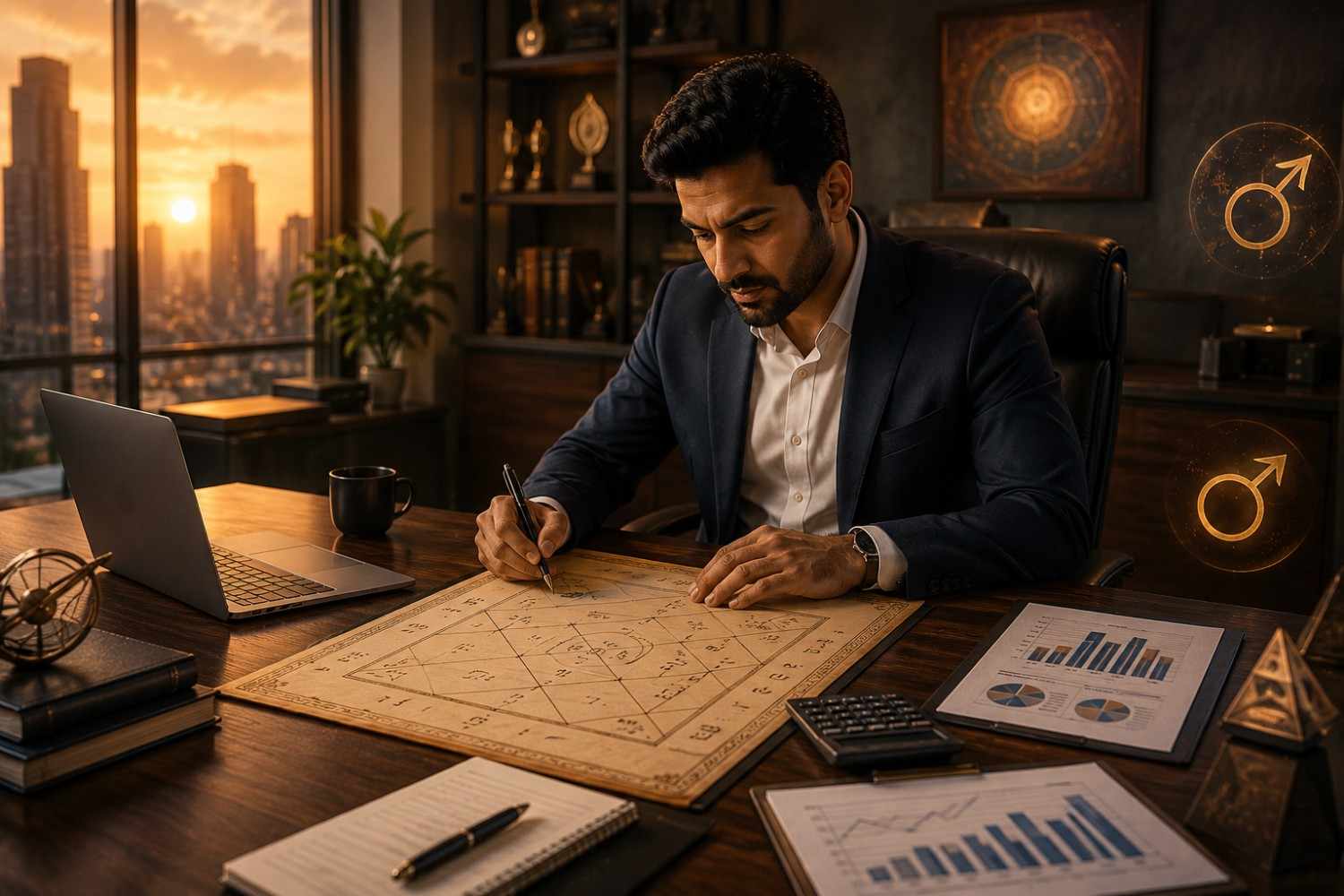 entrepreneurship or employment astrology analysis