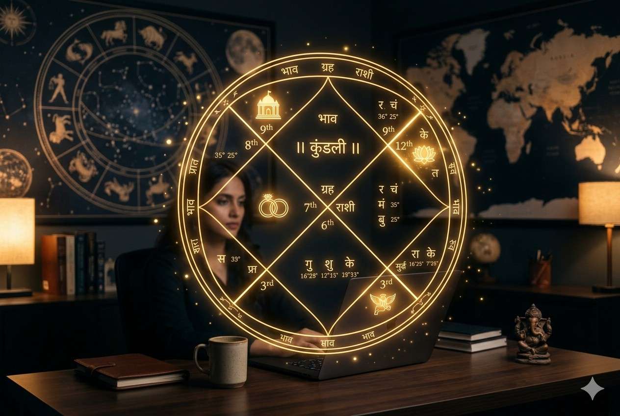 foreign travel timing in astrology