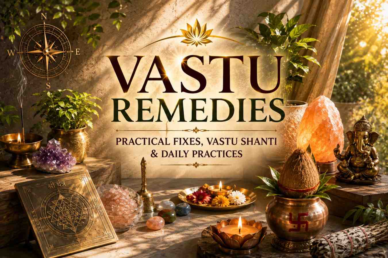 Vastu Remedies: Practical Fixes, Vastu Shanti and Daily Practices