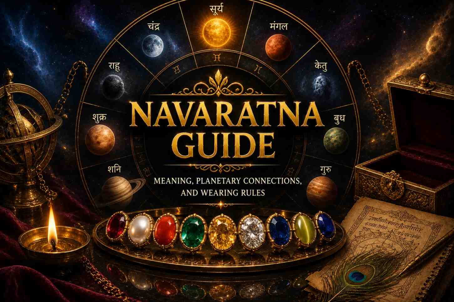 Navaratna Guide: Meaning, Planetary Connections, and Wearing Rules
