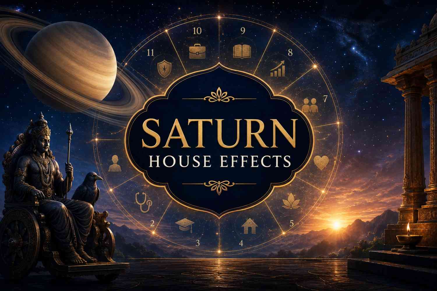 saturn in twelve houses guide