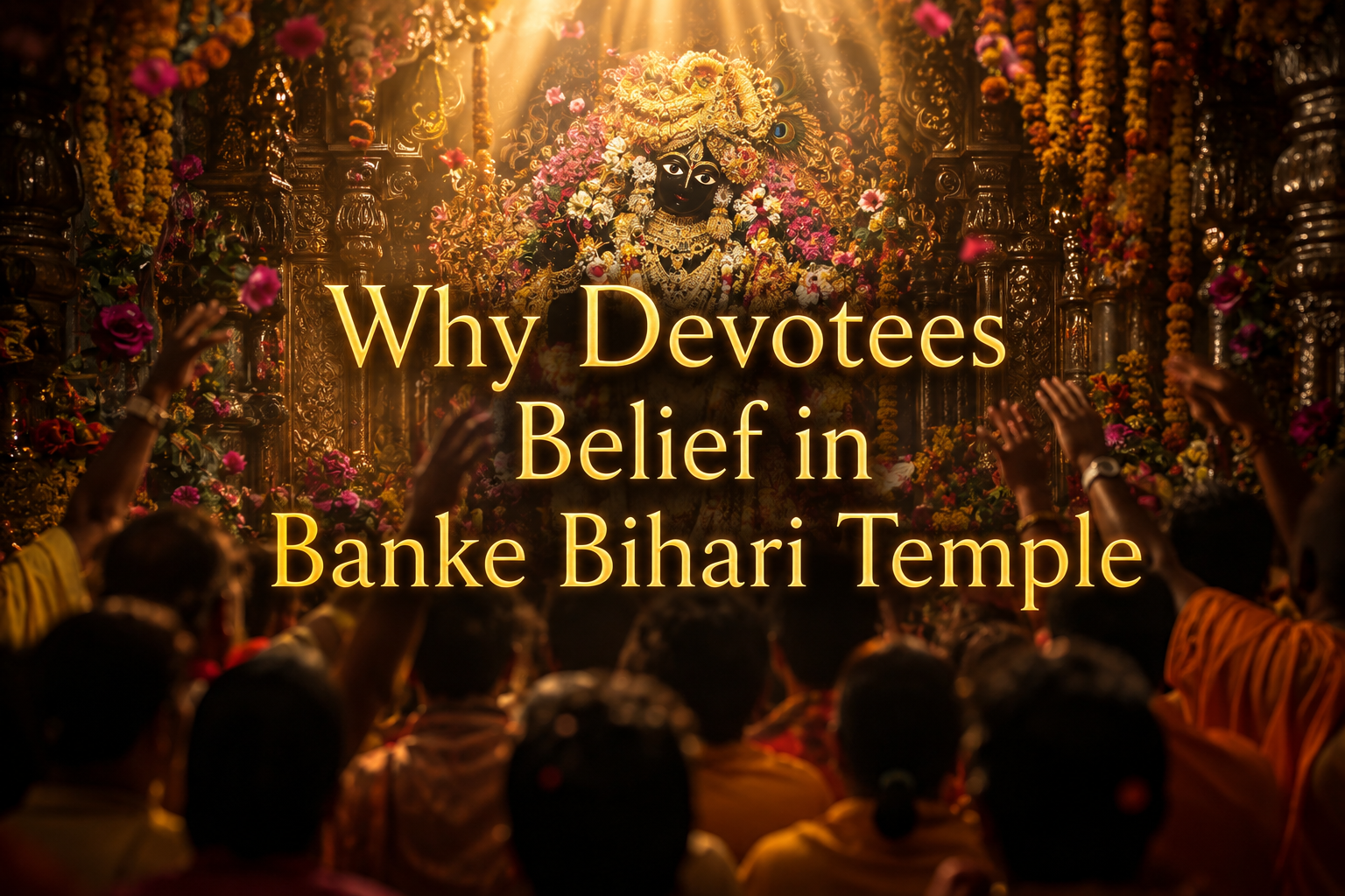 Why Devotees Belief in Banke Bihari Temple