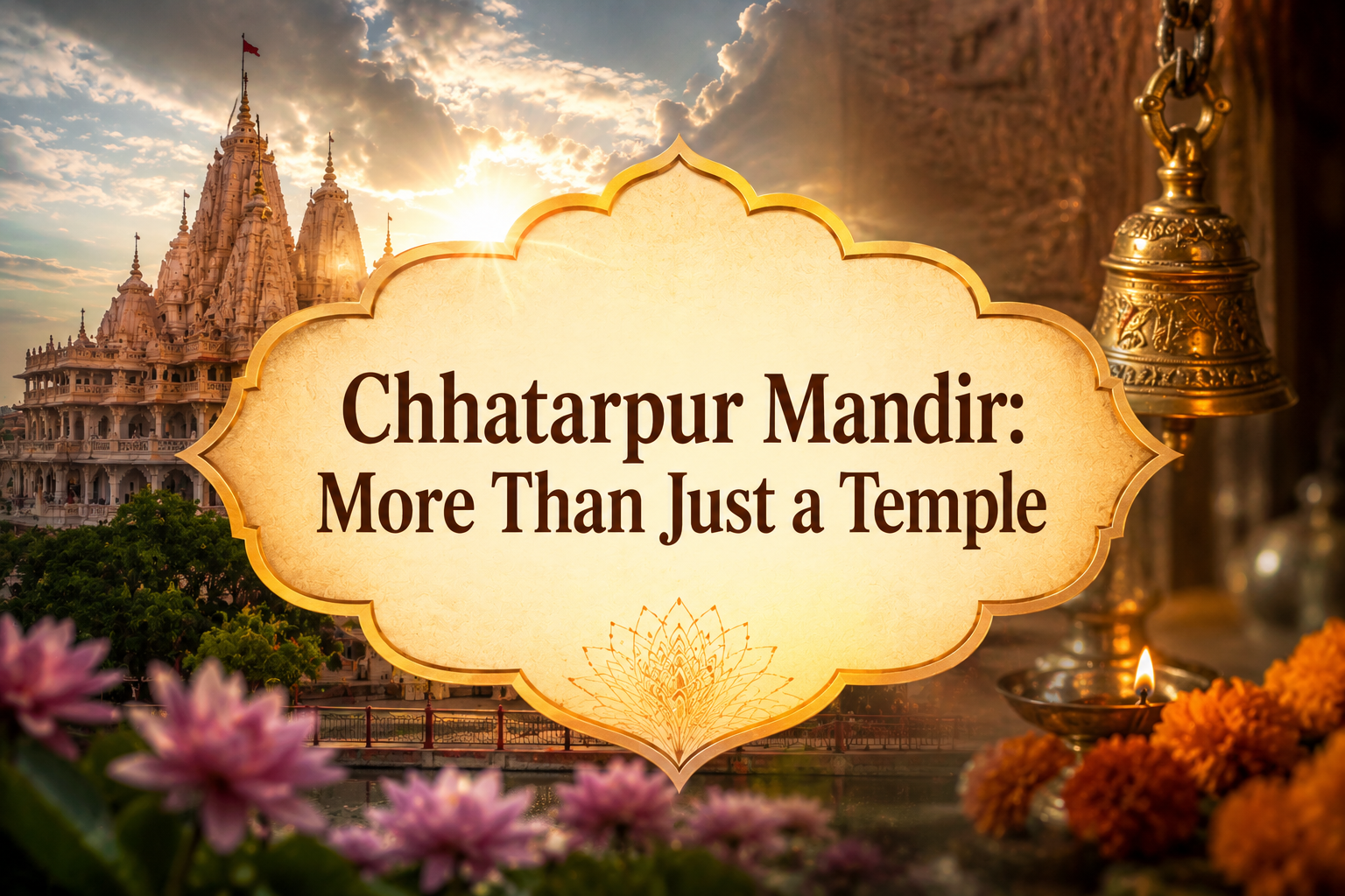 Chhatarpur Mandir: More Than Just a Temple