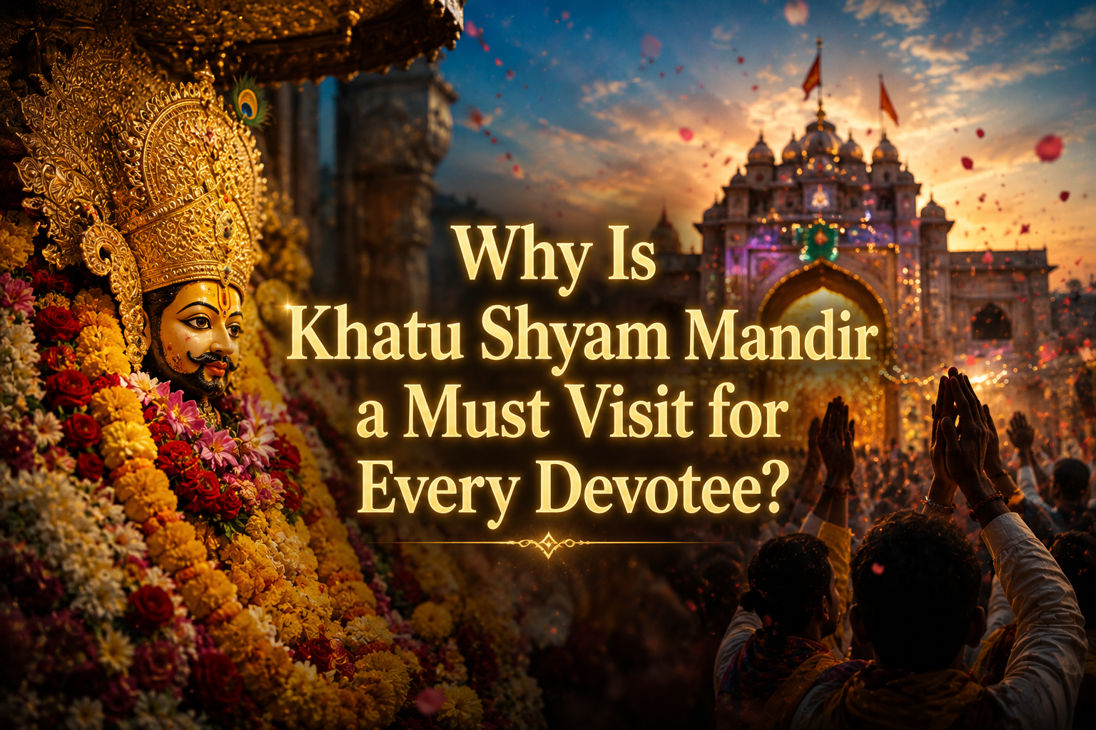 Why Is Khatu Shyam Mandir a Must Visit for Every Devotee?