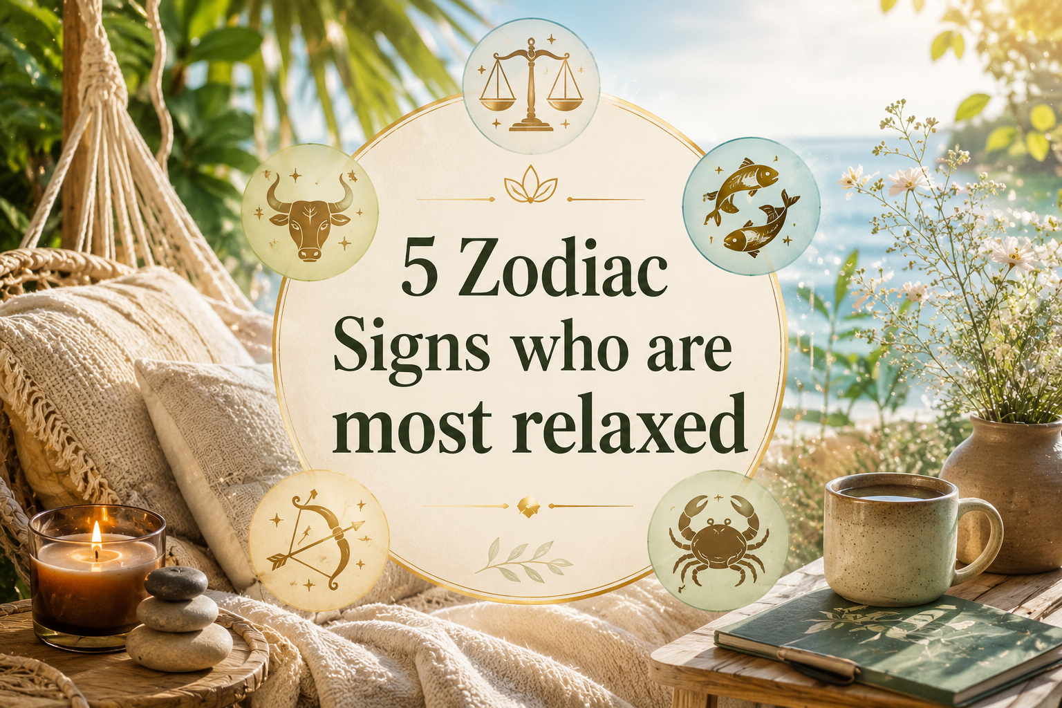 5 Zodiac Signs who are most relaxed