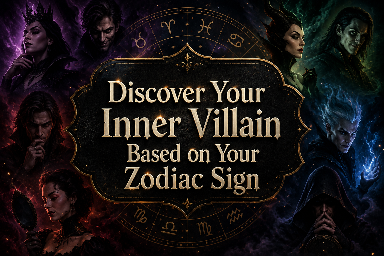 Discover Your Inner Villain Based on Your Zodiac Sign