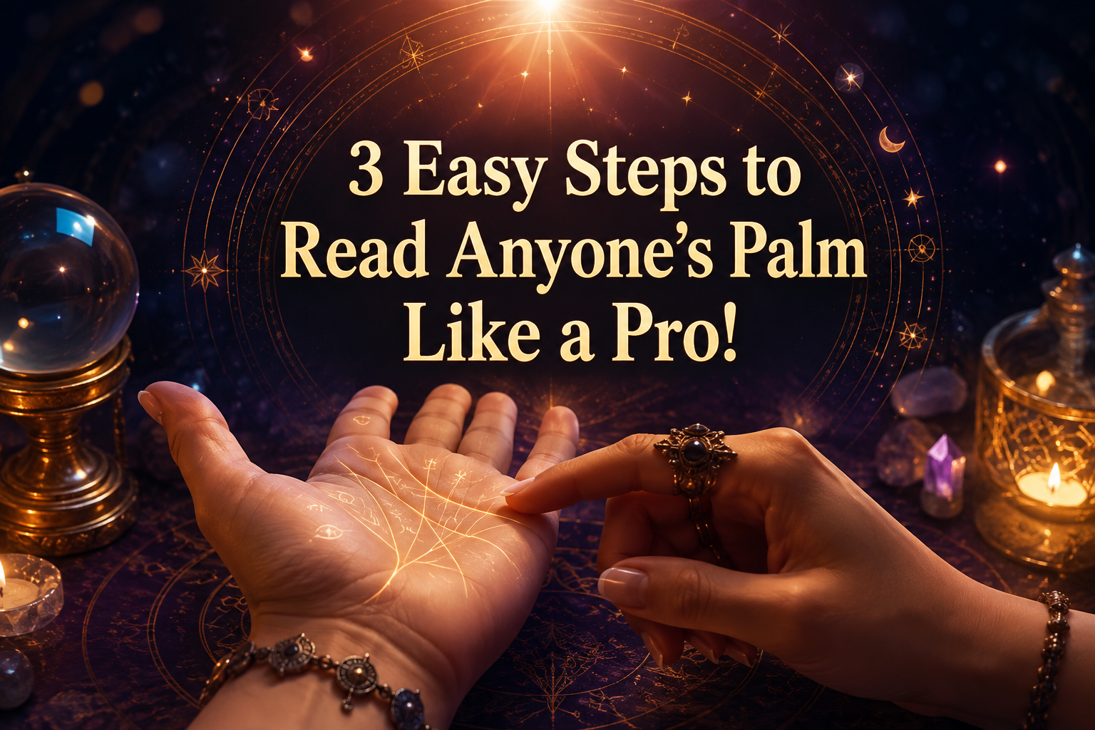 3 Easy Steps to Read Anyone’s Palm Like a Pro!
