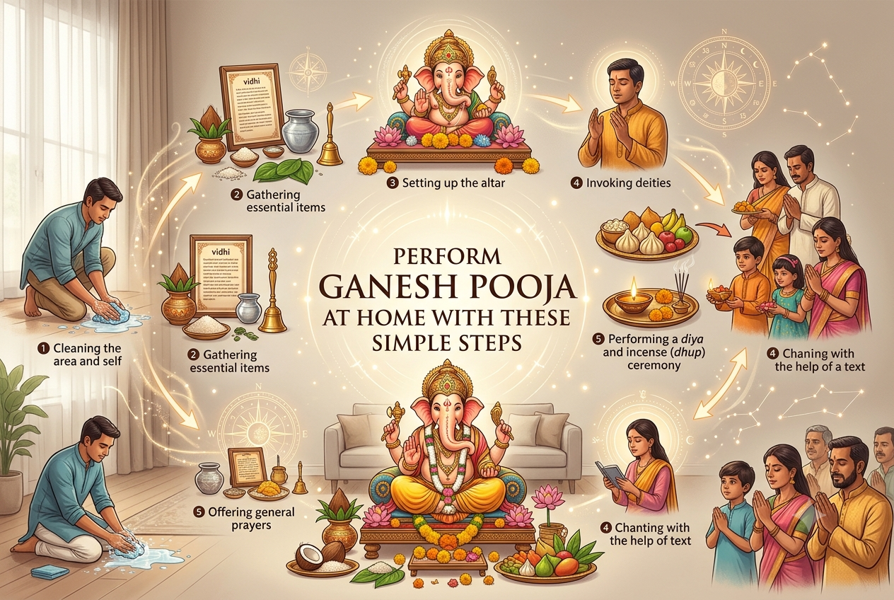 Ganesh puja rituals