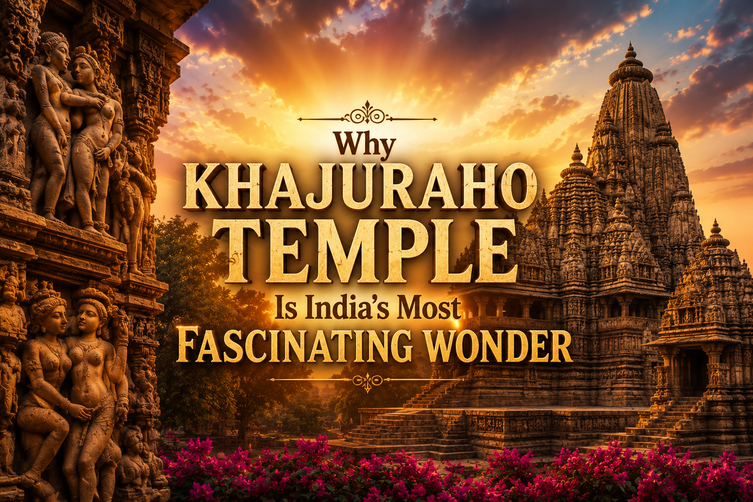 Why Khajuraho Temple Is India’s Most Fascinating Wonder