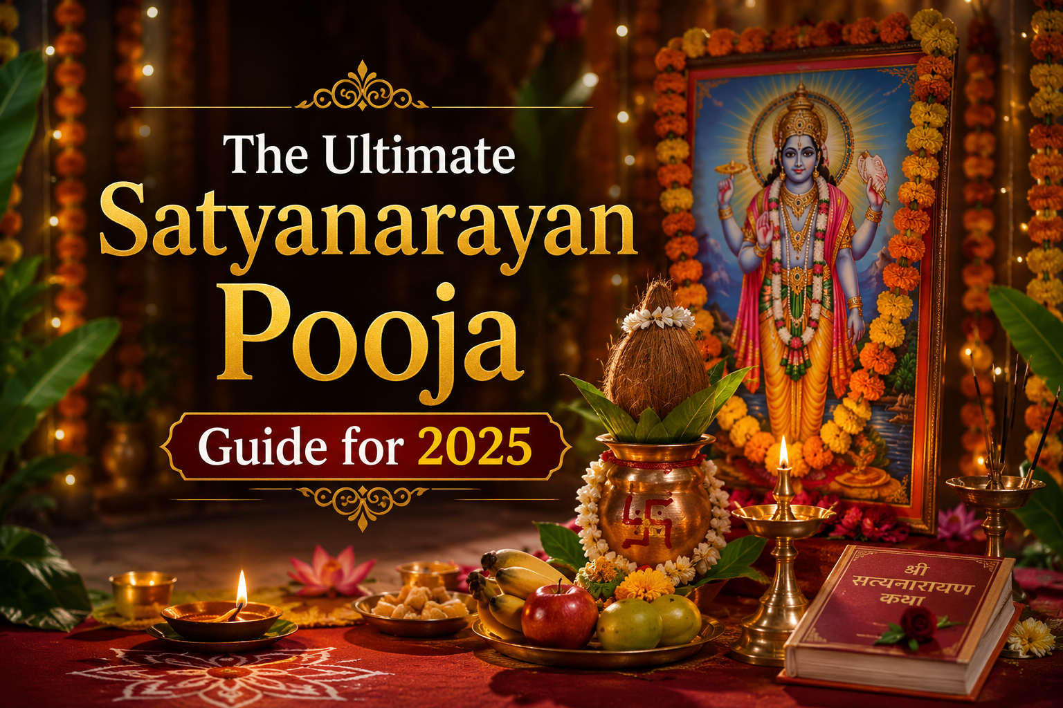 The Ultimate Satyanarayan Pooja Guide for 2025