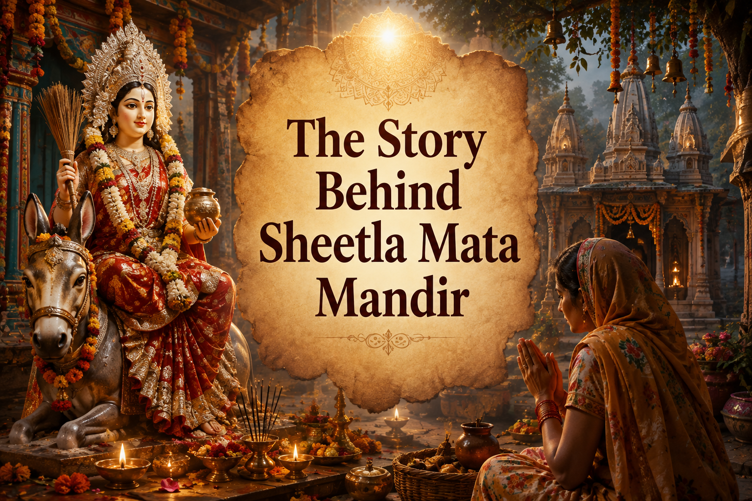 The Story Behind Sheetla Mata Mandir