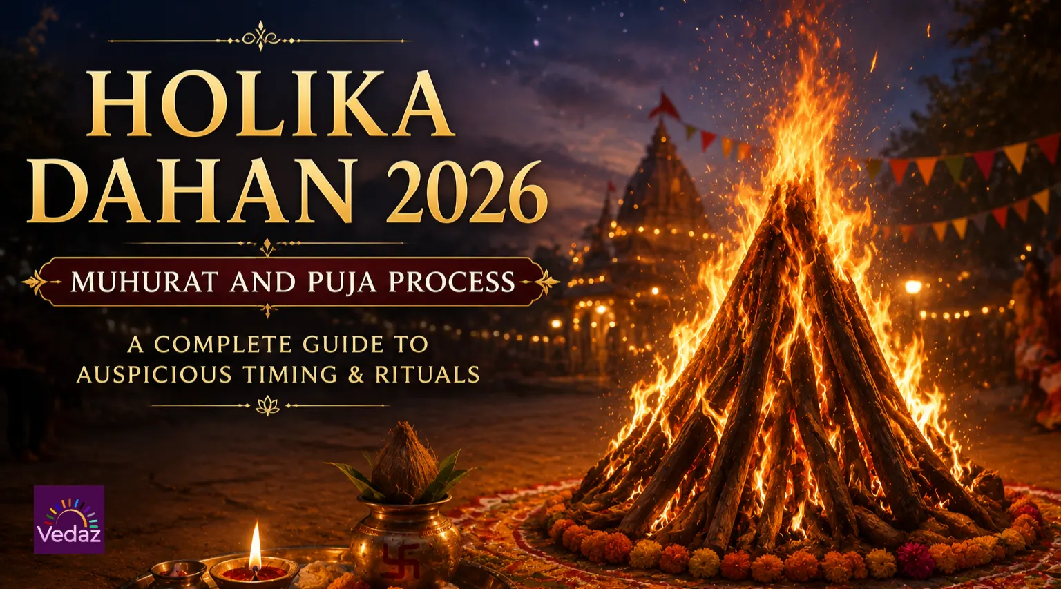 holika dahan 2026 muhurat and puja process